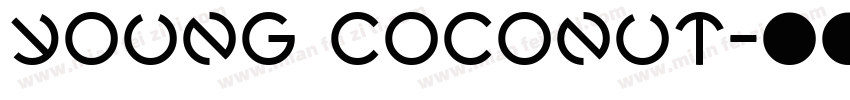 YOUNG COCONUT字体转换